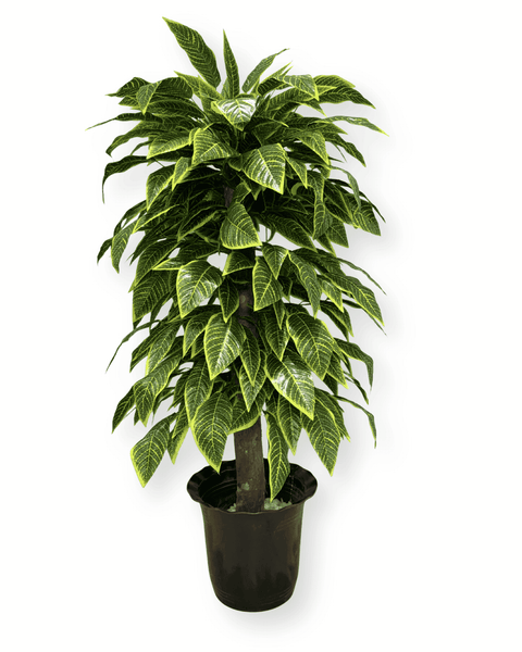 Árbol artificial verde zebra