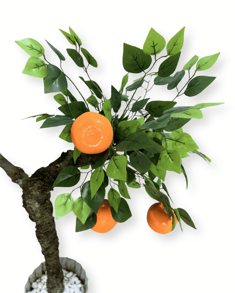 Árbol mandarino pequeño artificial