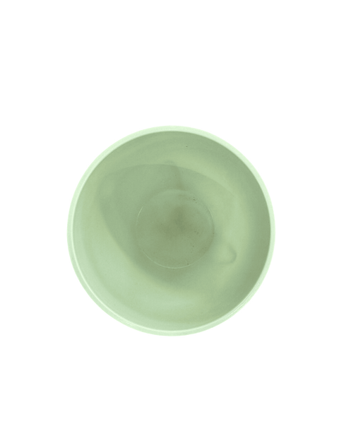 Maceta grecia con soporte verde