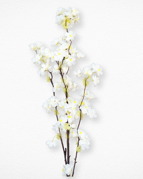 Flor de durazno blanco