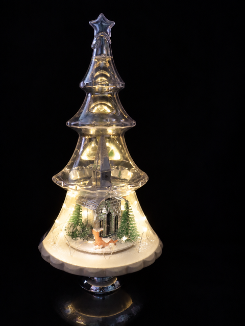Villa Árbol LED Plata - foto 1