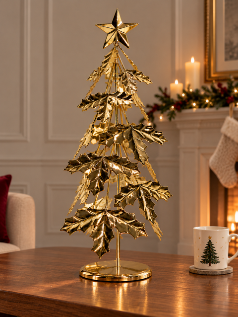 Arbol metalico muerdago 43cm - foto 1