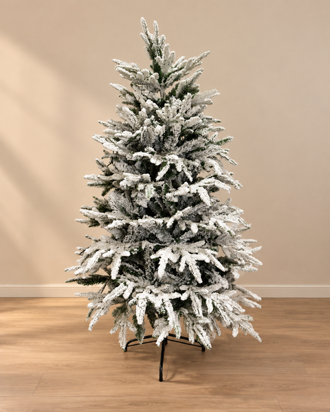 Árbol Alpino Nevado - vista completa