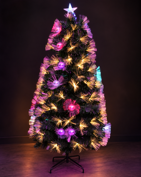 Árbol cálido fibra óptica - foto 1