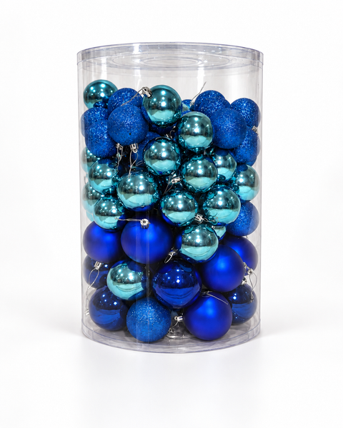 Bolas x 106 pcs 6-7-8 cm Azul rey - foto 1
