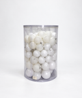 Bolas x 106 pcs 6-7-8 cm Blanco - foto adicional