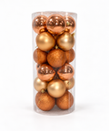 Bolas x24 pcs 8 cm Champagne - foto 1