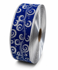 Cinta Azul Arabezco Plata CIN 23 - foto 1