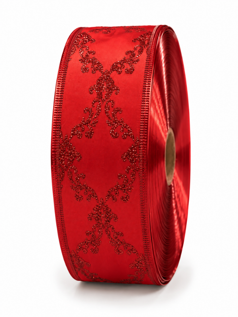 Cinta roja patrón intrincado CIN 52 - foto 1