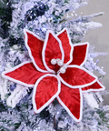 Flor terciopelo roja - foto 1