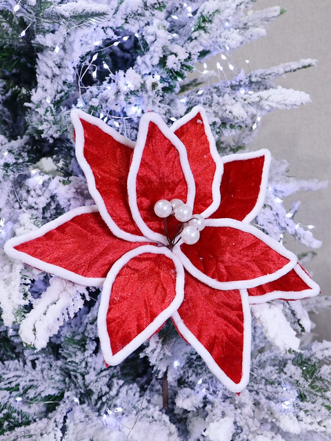 Flor terciopelo roja - foto 1