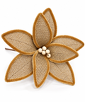 Flor yute café 26cm - foto 1