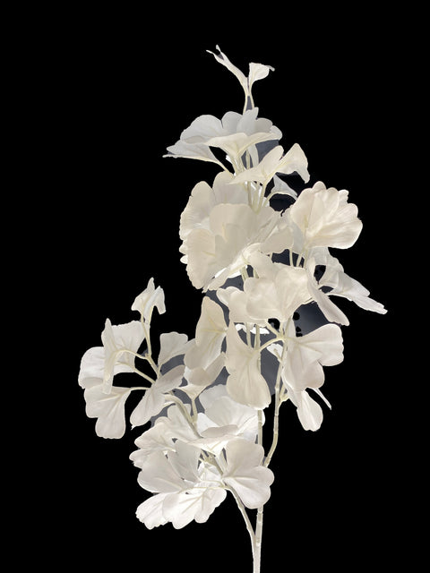 Ramillete Flor y Tallo Blanco