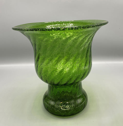 Jarron Textura Verde