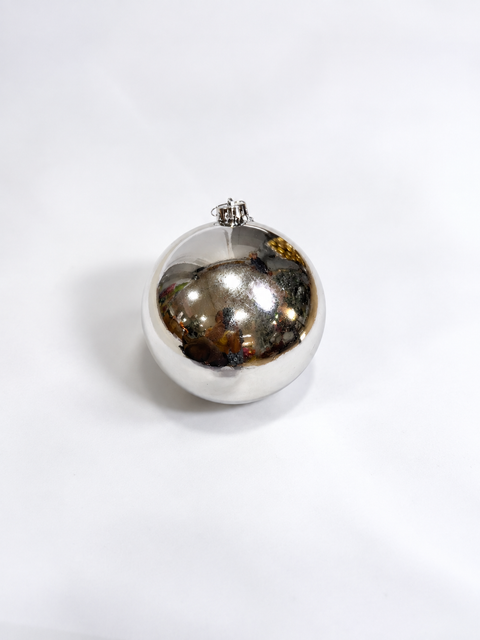 Bola 15 cm Plata - foto adicional