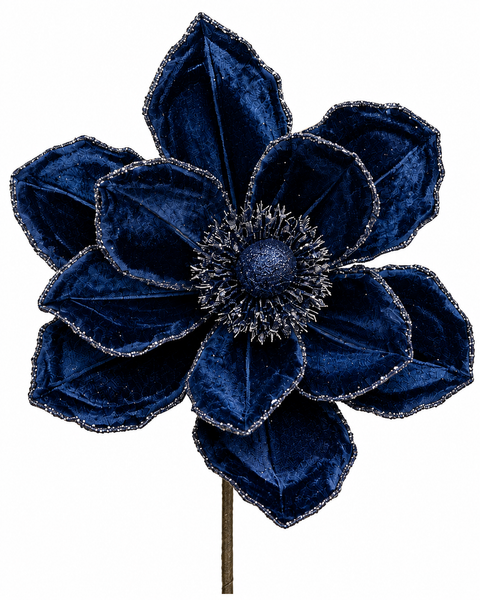 Magnolia de Terciopelo Azul Rey - foto 1