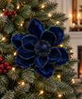 Magnolia de Terciopelo Azul Rey - foto adicional