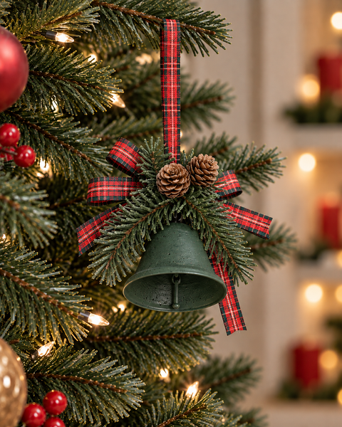 Campana Colgante con Moño Escocés - foto adicional