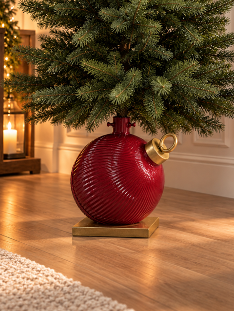 Base Árbol Bola Roja - foto 1