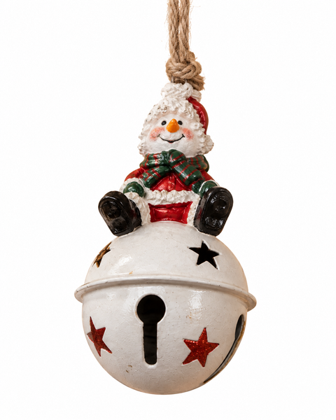 Cascabel Colgante con Personaje Navideño - foto adicional