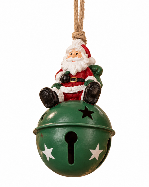 Cascabel Colgante con Personaje Navideño - foto 1