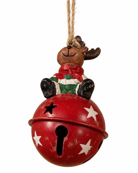 Cascabel Colgante con Personaje Navideño - foto 1