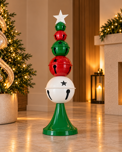 Árbol de Cascabeles con Estrella Blanca - foto 1
