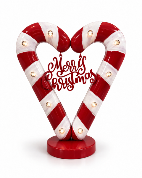 Corazón Candy Merry Christmas - foto 1