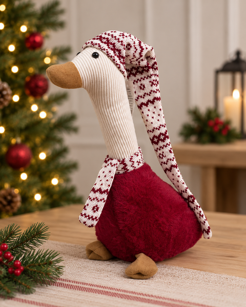 Pato Navideño con Gorro Vinotinto - foto 1