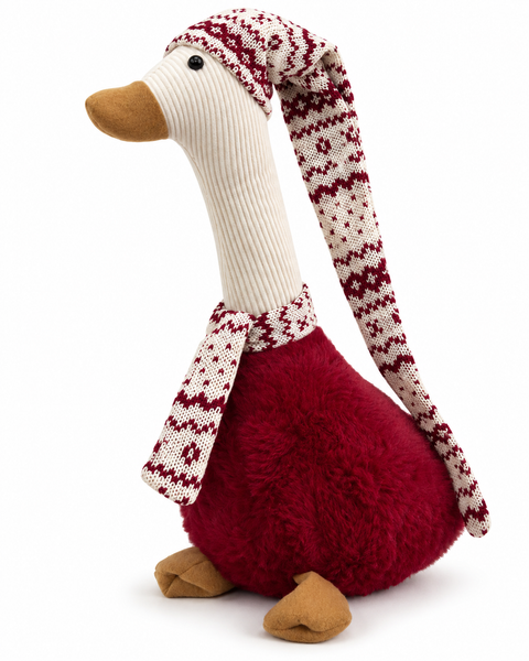 Pato Navideño con Gorro Vinotinto - foto adicional