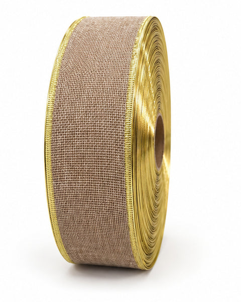 Cinta Tipo Yute Natural 6.3 cm x 100 yd - foto 1