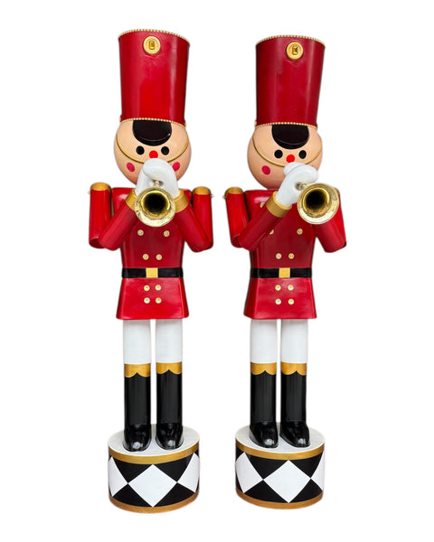 cascanueces  2.4mts -color vinotinto