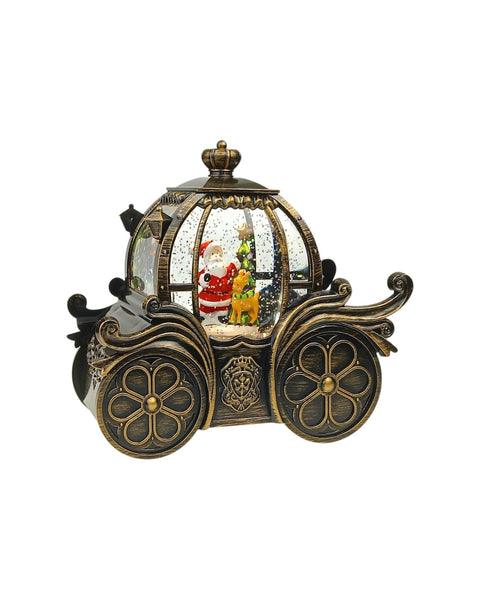 Carruaje de santa con luz