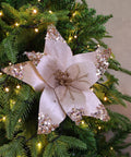 Flor murano oro rosa 25 CM - foto adicional