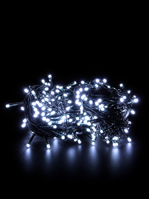 Lineal 400 Led Cable Verde - foto 1