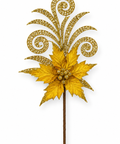 Flor con follaje de arabesco 32 cm - foto 1