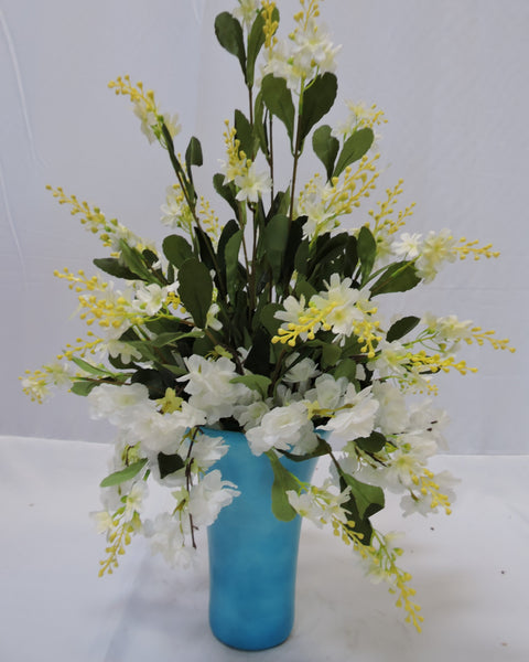 Arreglo Blanco-Base Azul