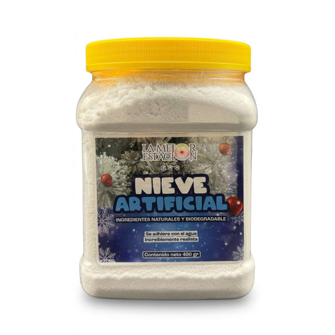 Nieve artificial en polvo 400gr